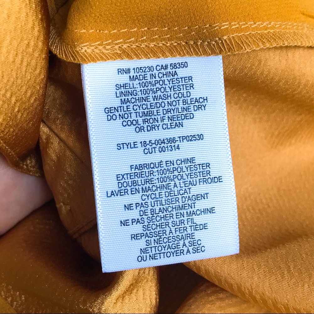 🆕 JOIE MADORA DUSTY GOLD LONG SLEEVE BLOUSE! - Picture 10 of 13